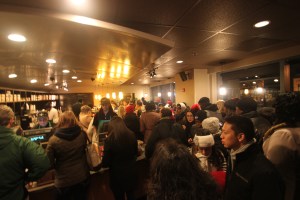 A Very Crowded Starbucks