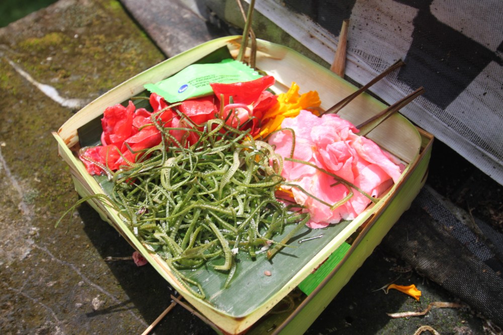 A Balinese Prayer Offering
