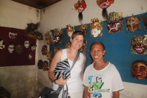 By my mask in Mas Village