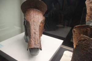 Metal Horse Mask at National Museum